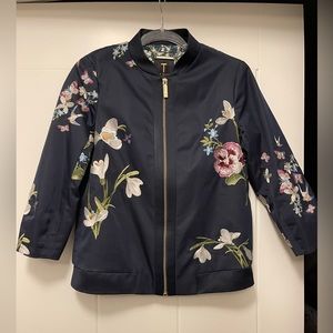 Ted Baker Floral Embroidered Jacket